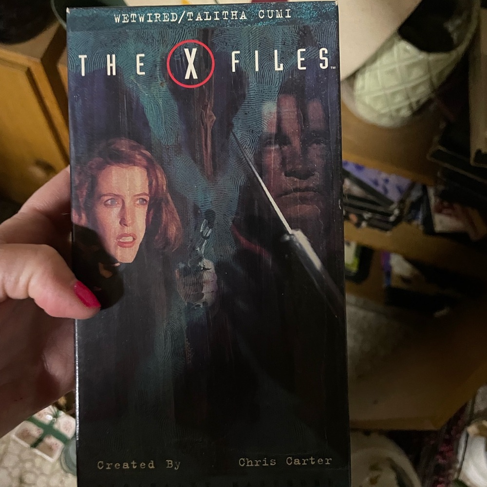 Vintage 90s The X-Files VHS tape